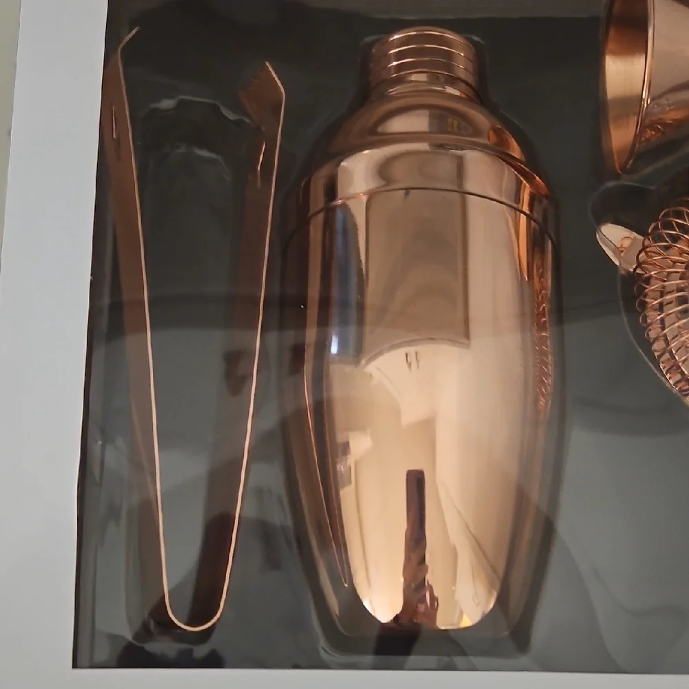 Williams Sonoma Copper Bar Set